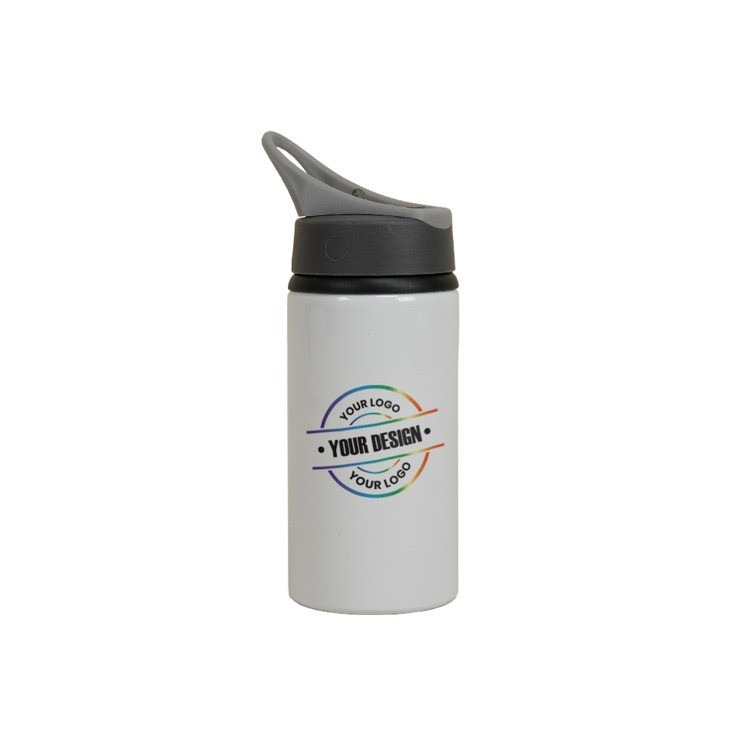 Water bottle in white color
