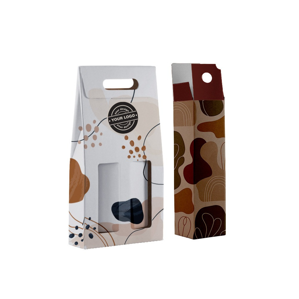 Bottle holder boxes with digital printing